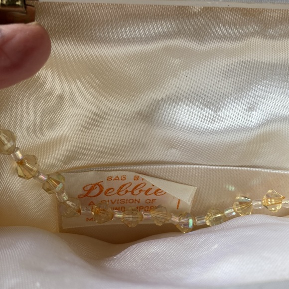 Vintage evening or wedding bag Japanese beaded - Picture 4 of 5